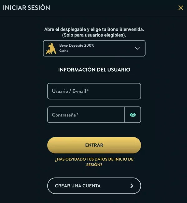 Golden Bull Login